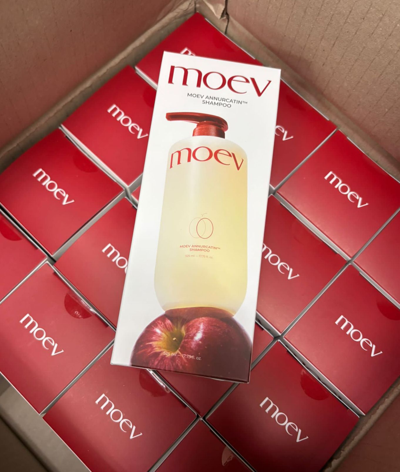 韓國🇰🇷Moev 蘋果香水防脫髮 洗髮水 525ml