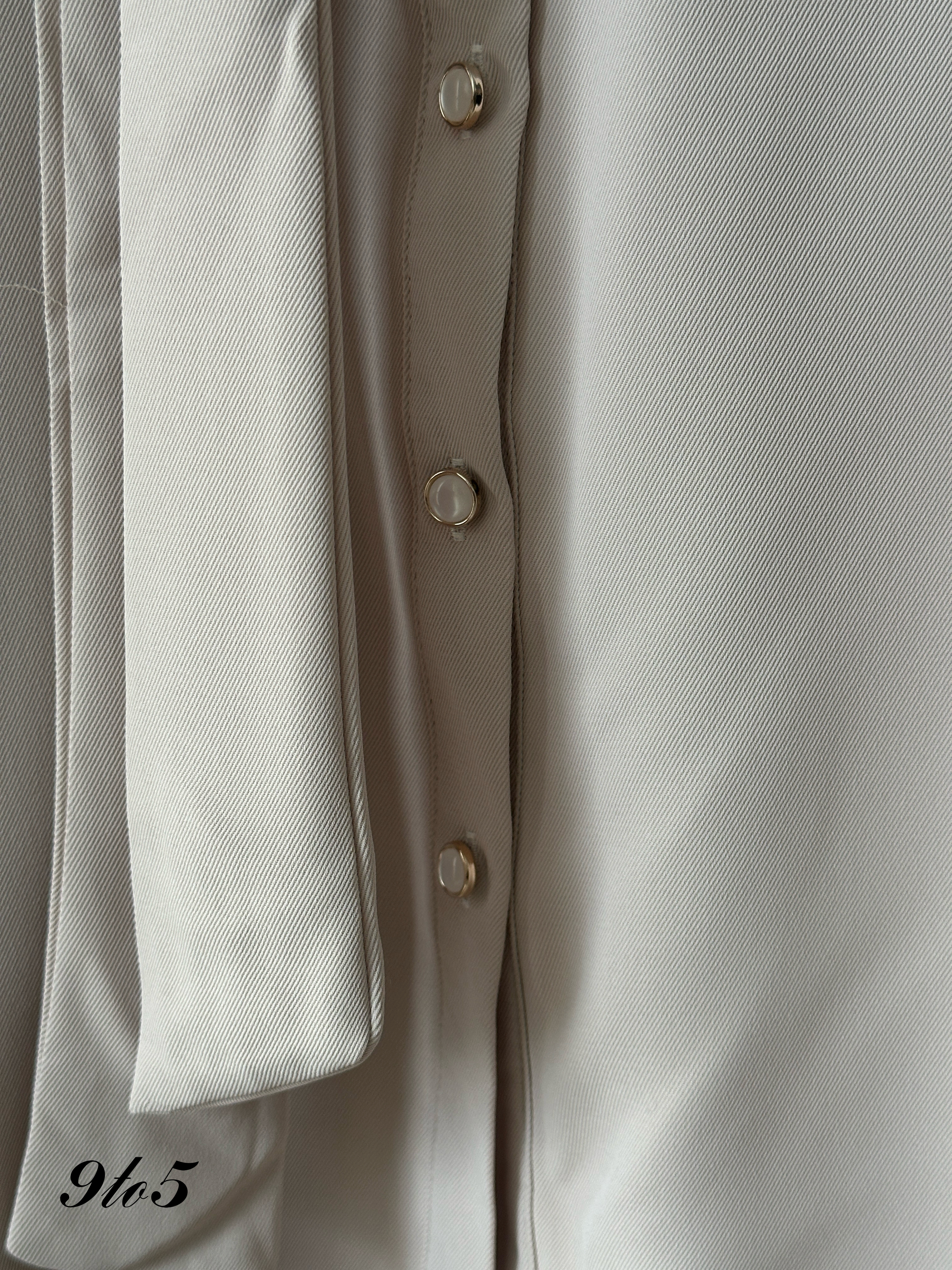 T4034 Self-tie Shirt - 3 Colors