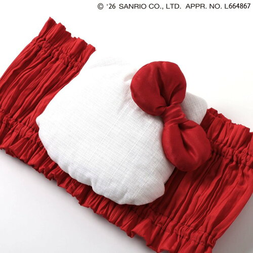 🆕【⭐訂購⭐】🌀 🇯🇵 日本直送 #Kitty / #Melody+#Kuromi 荷葉邊 喇叭袖 甚平+腰帶 三件套裝🌀 [ELDA-0083][260509]