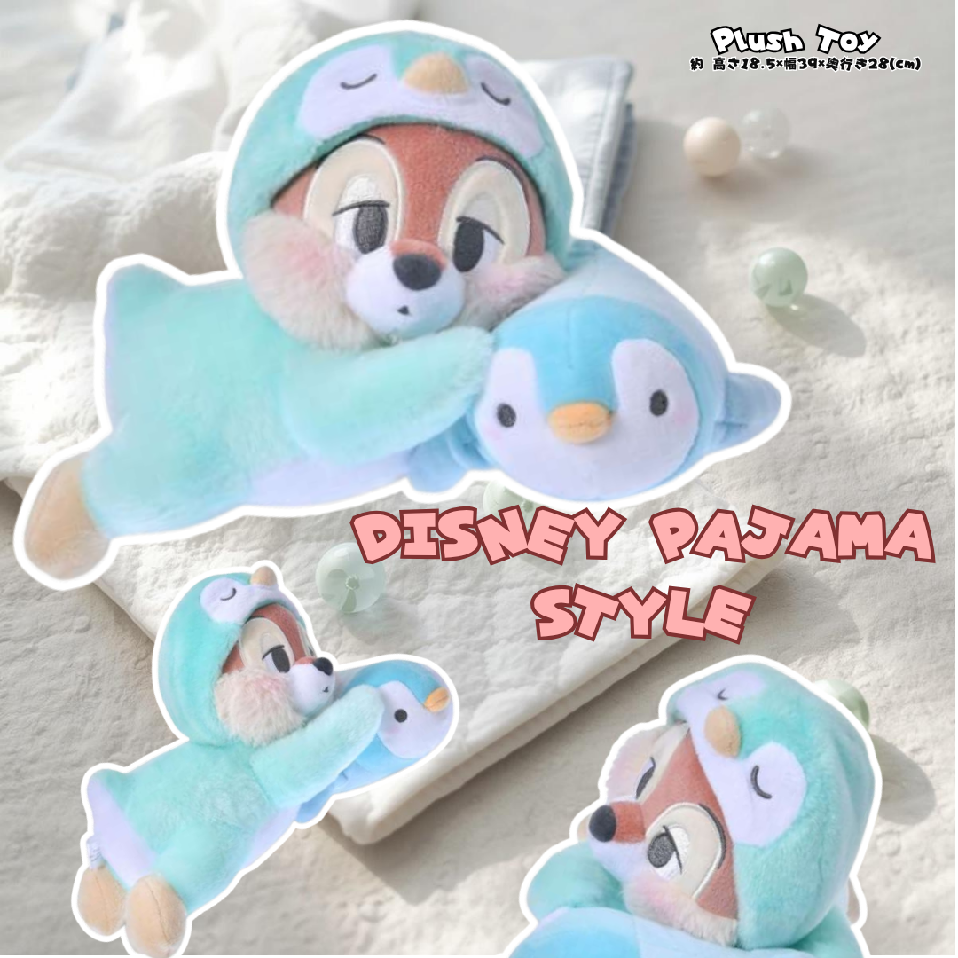 [訂購] [JDS] PAJAMA STYLE ｜ DONALD ｜ CHIP | DALE | STITCH | MINNIE ｜ 毛公仔 {TF2605002}