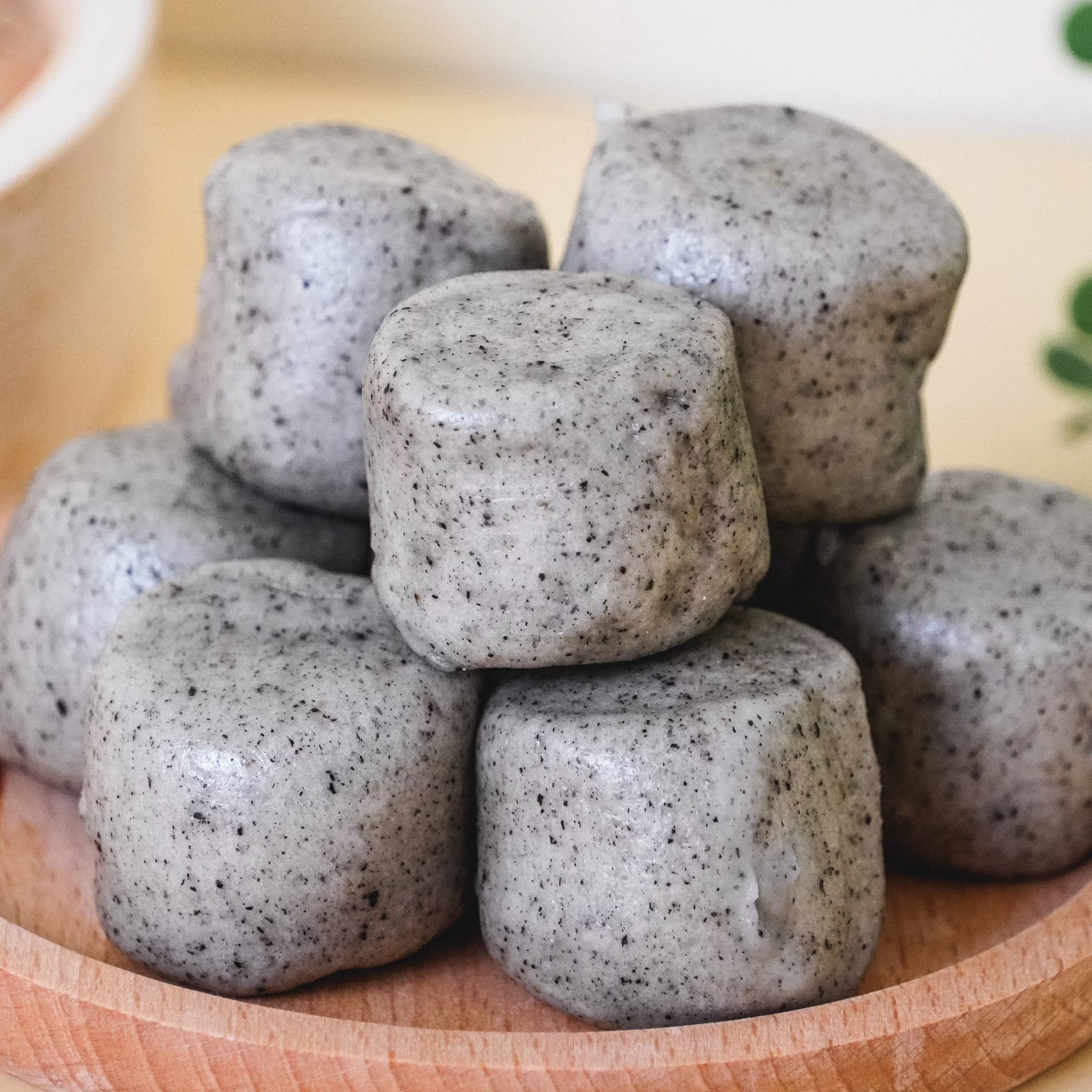 嚴選台灣高質品牌 沐甄豆 豆漿芝麻QQ米饅頭  24個裝 全單滿$500或以上，包順豐冷運到順豐自提點