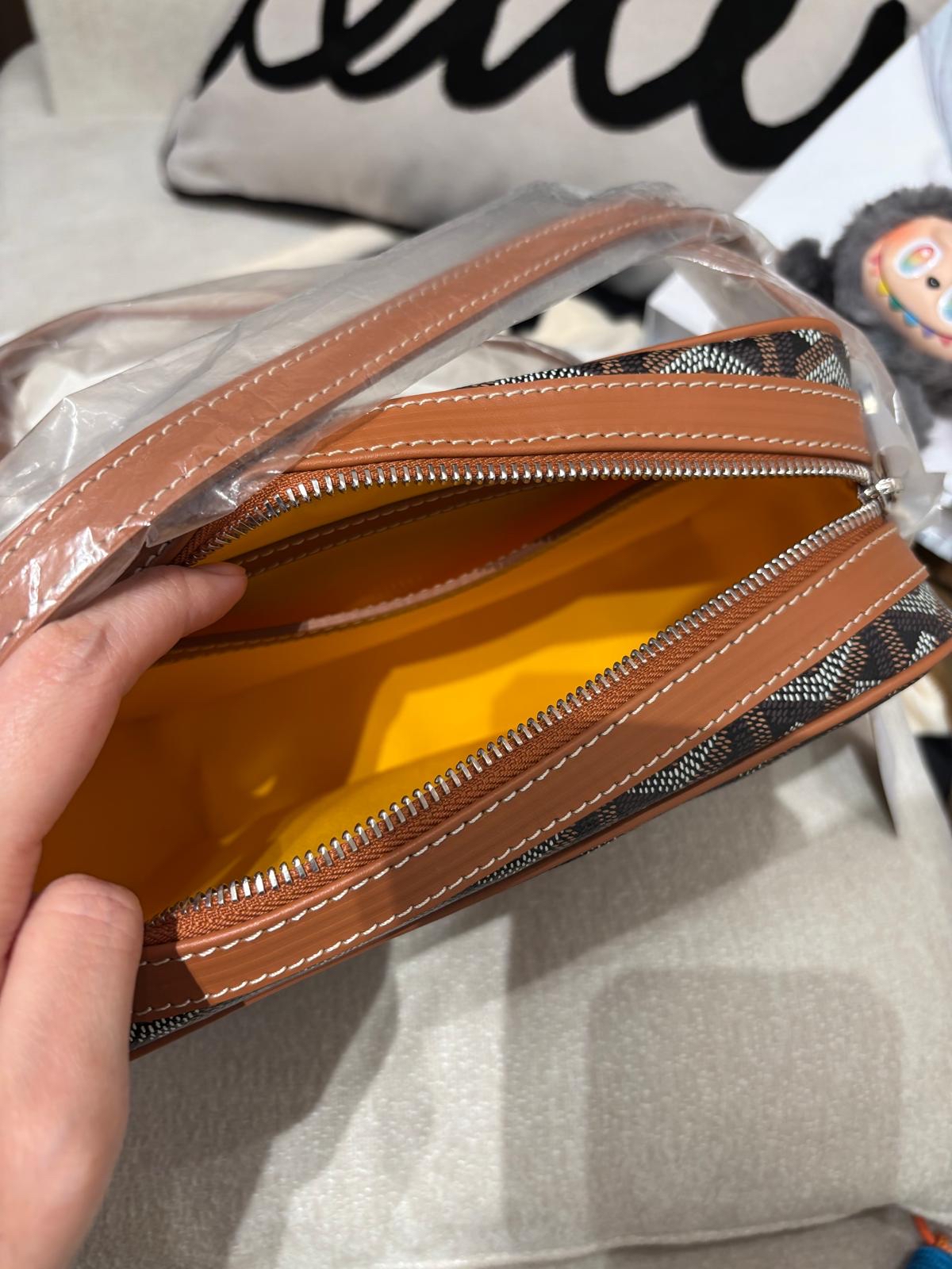 全新 Goyard cap vert pm bag tan 焦糖黑100%Authentic ,100%new 全新 ✅dust bag✅tap booklet 