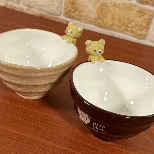RK 日版 鬆弛熊 立體公仔日式飯碗（2款）