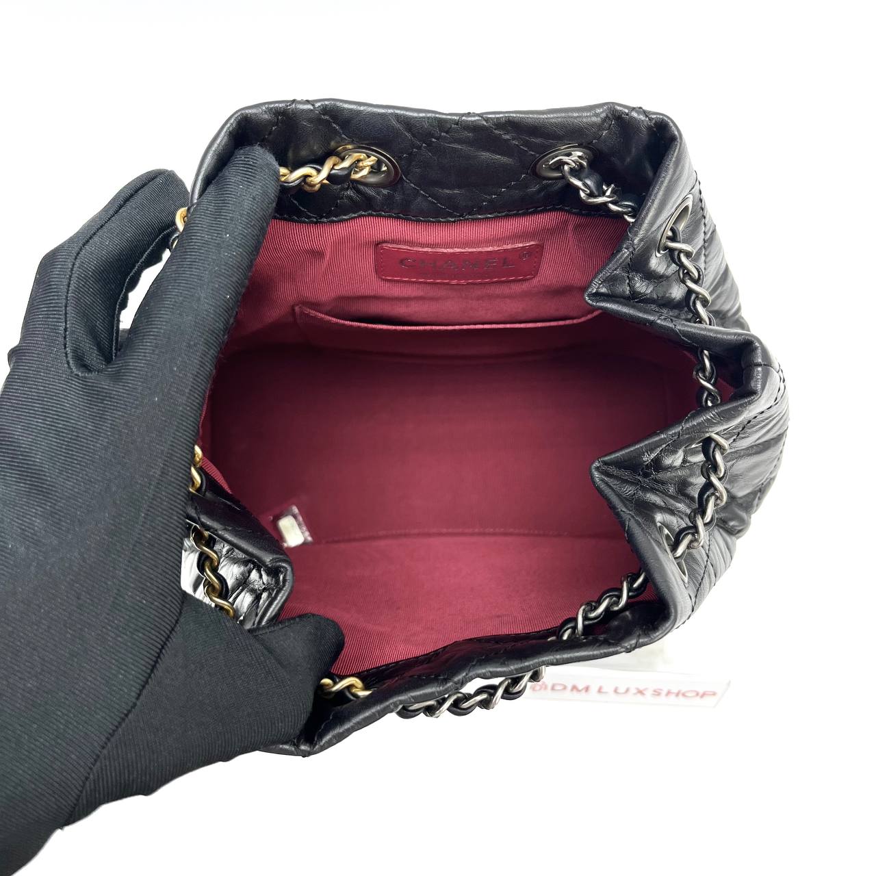 Chanel Gabrielle Small Backpack SHW (Serial 27 Year 2019)