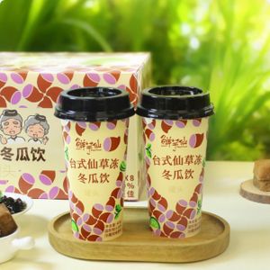 鮮芋仙 台式仙草凍芋冬瓜飲品 400g X 8枝 平行進口 (此日期前最佳：2026-07-18）