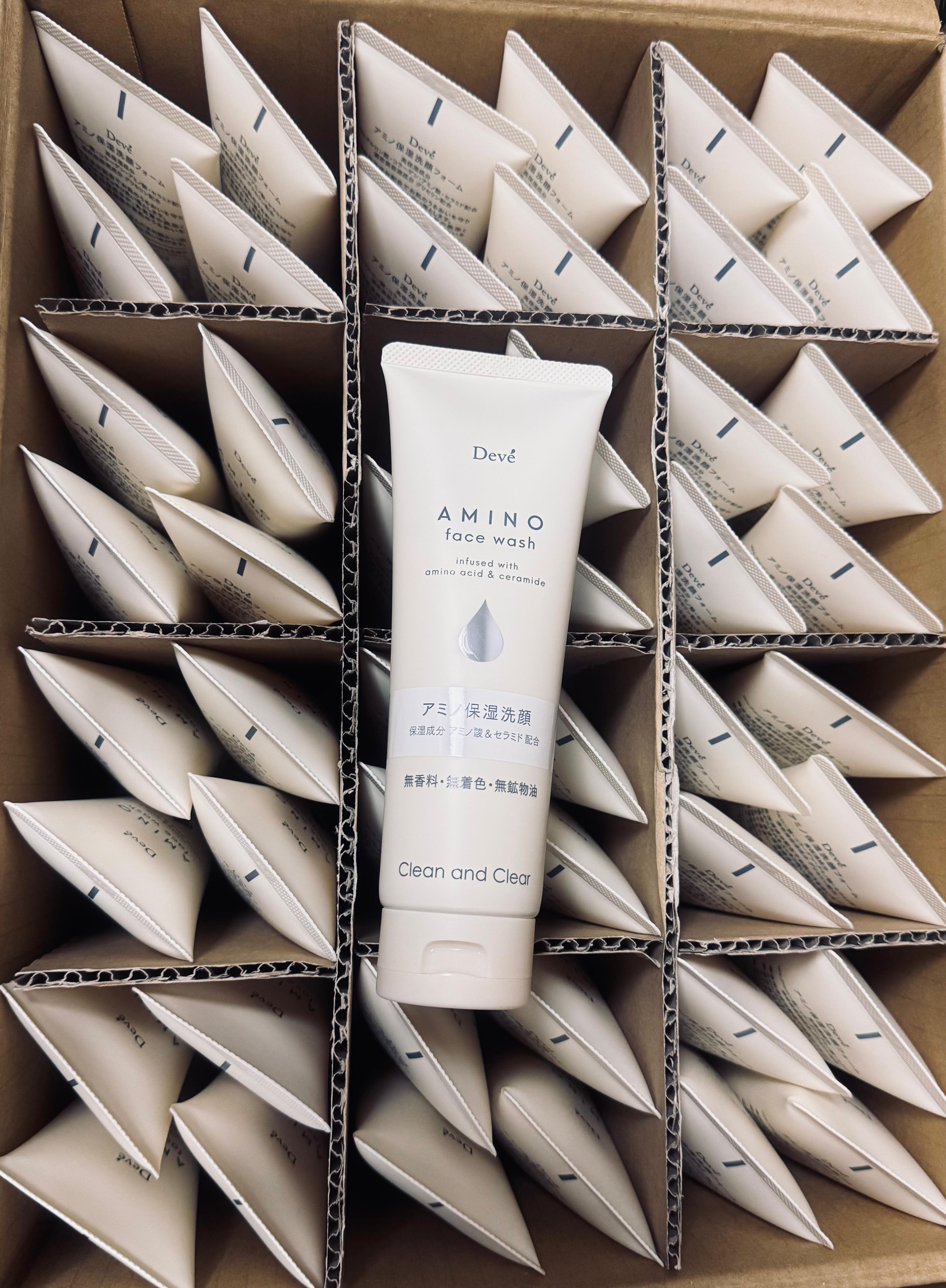 日本🇯🇵熊野油脂 DEVE胺基酸保濕洗面奶 (黃色)170g（1套2支） - 03260191