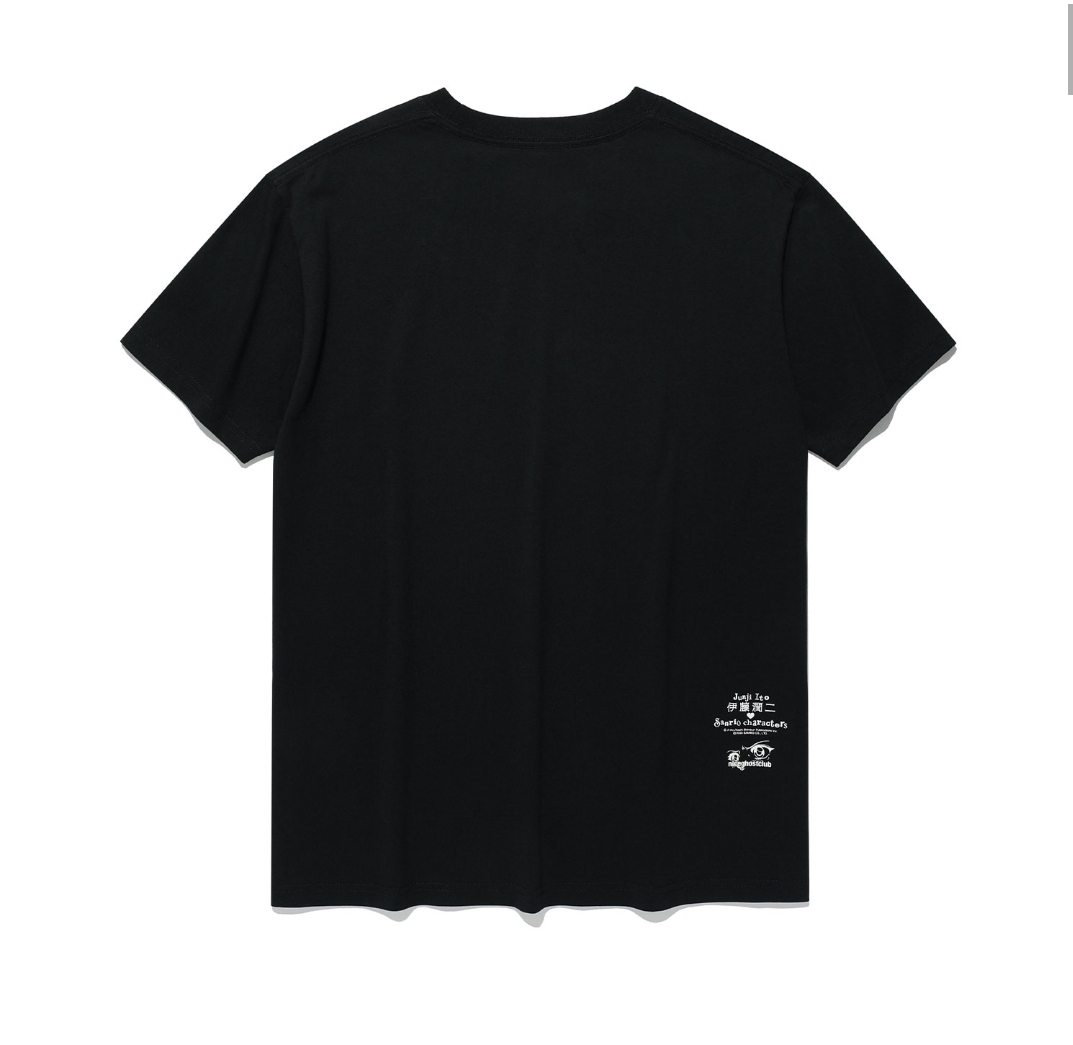 伊藤潤二  × Sanrio × niceghostclub 聯動限定系列｜黑色Kitty款
