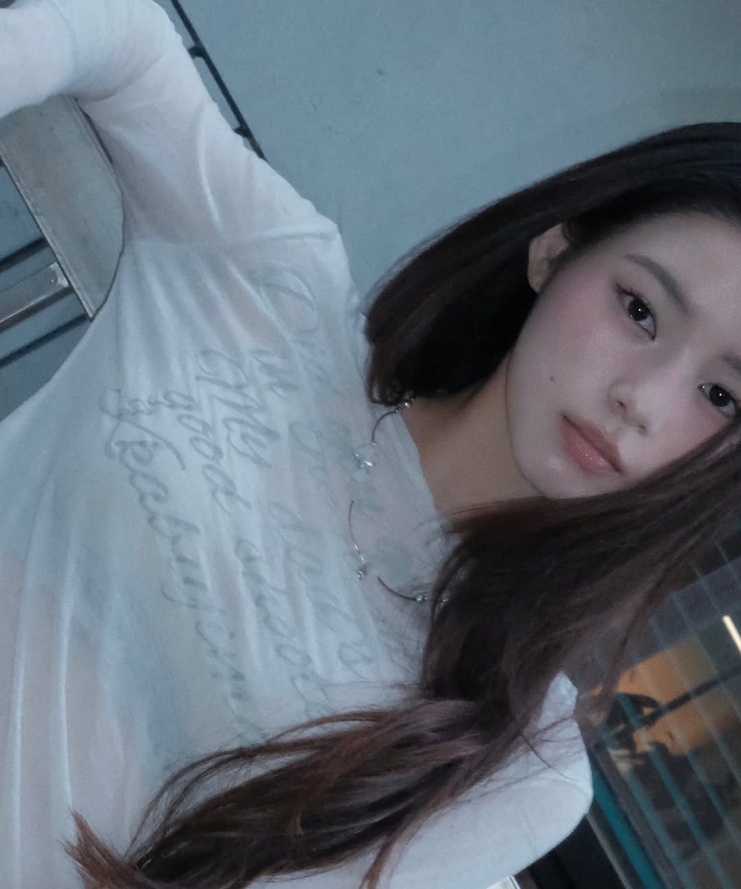 🇰🇷訂購｜Gila Archive｜LETTERING SHEER LONG SLEEVE 3色 