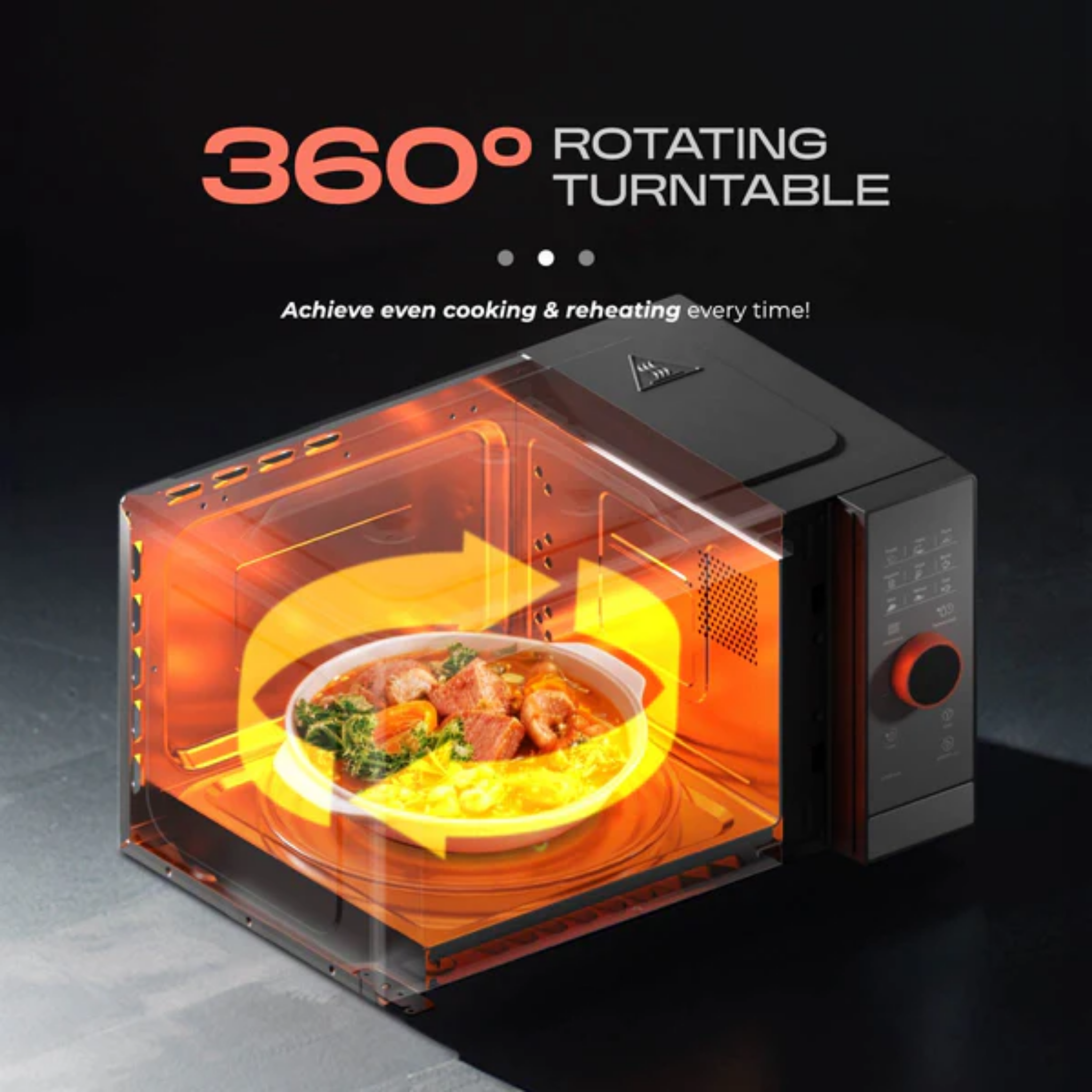 Russell Taylors 23L Digital Microwave Oven (M8)