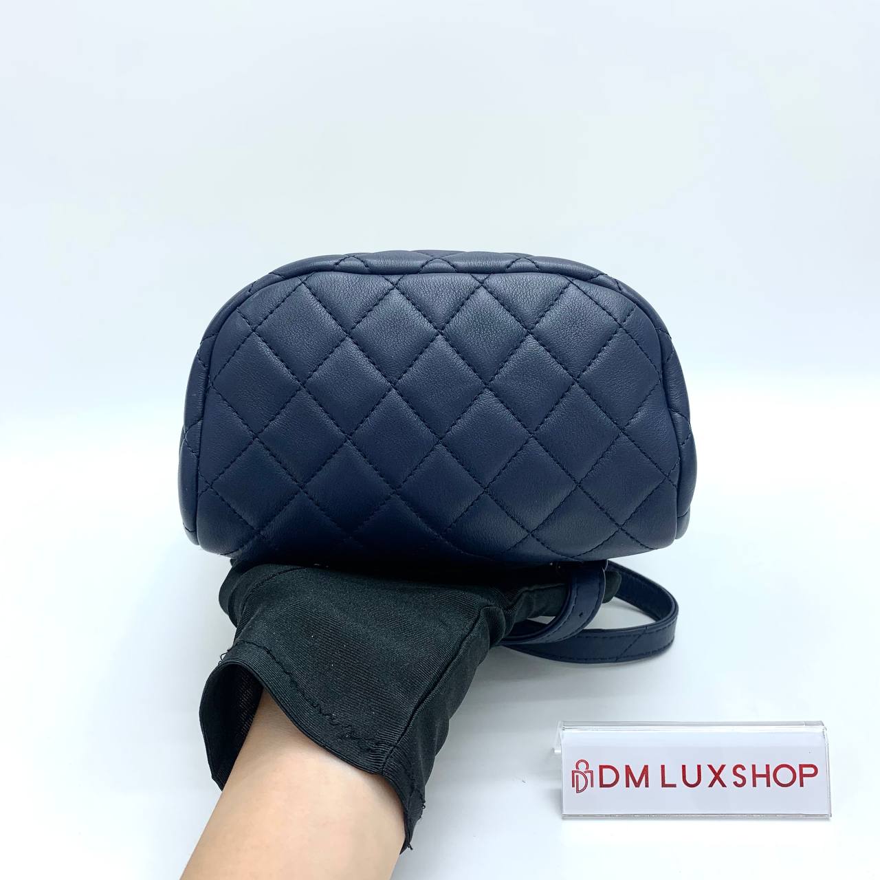 Chanel Navy Blue Urban Spirit Backpack GHW (Serial 26, Y: 2019)