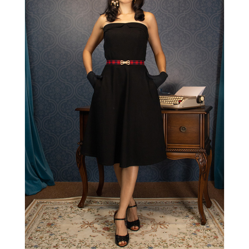 (Ready-Made) Romantic Classic Little Black Dress (FM134)