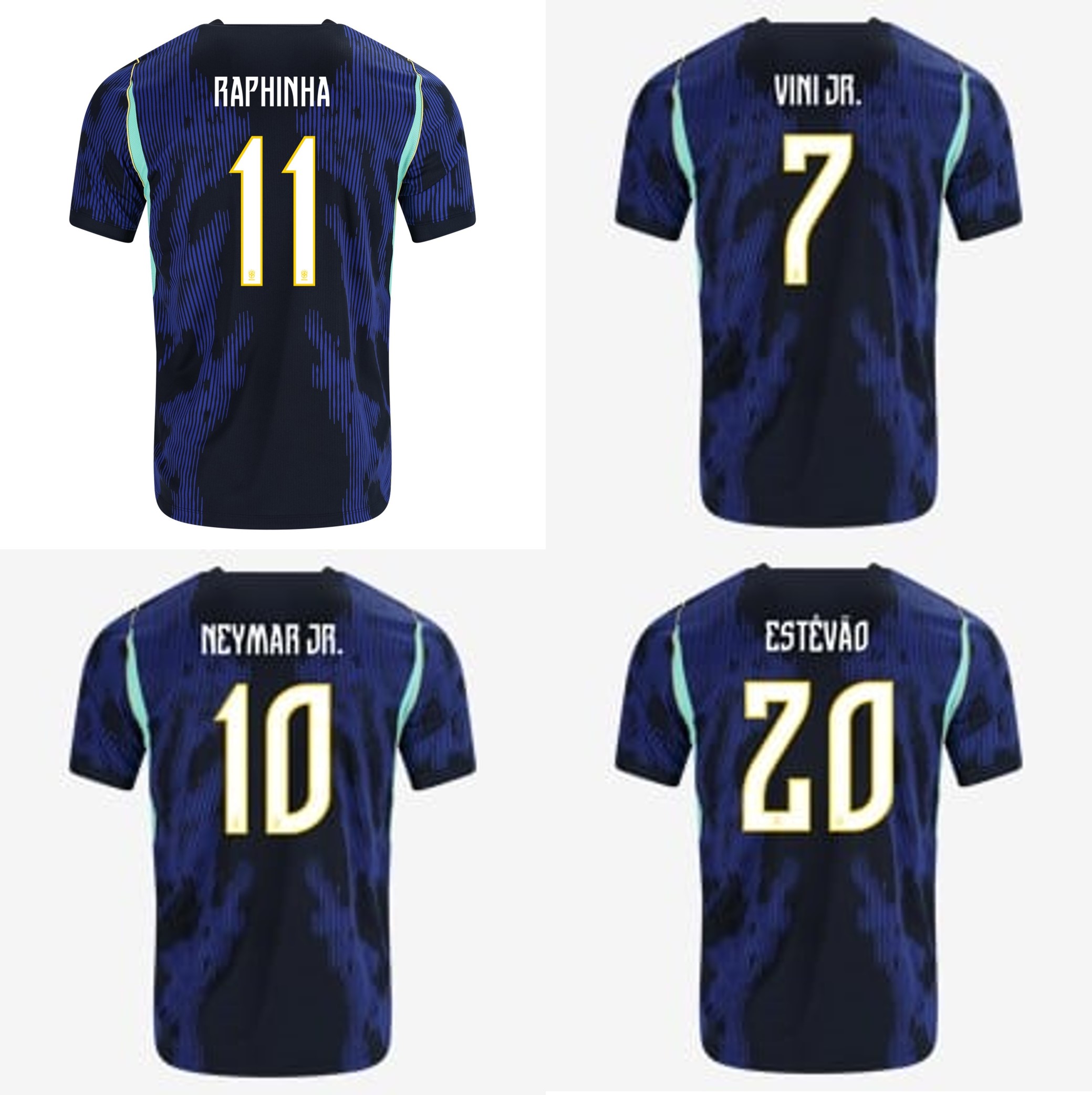 #女裝 Nike x Jordan Brazil 巴西 2026-27 作客女裝球迷版球衣 (可加印字章) IU1077