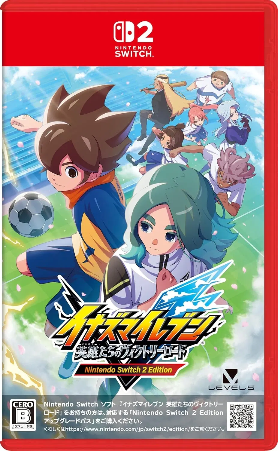 【預售 11/6】SW2 閃電十一人 英雄們的勝利之路 Inazuma Eleven: Victory Road 中/英/日文  (日文封面)  PO0654