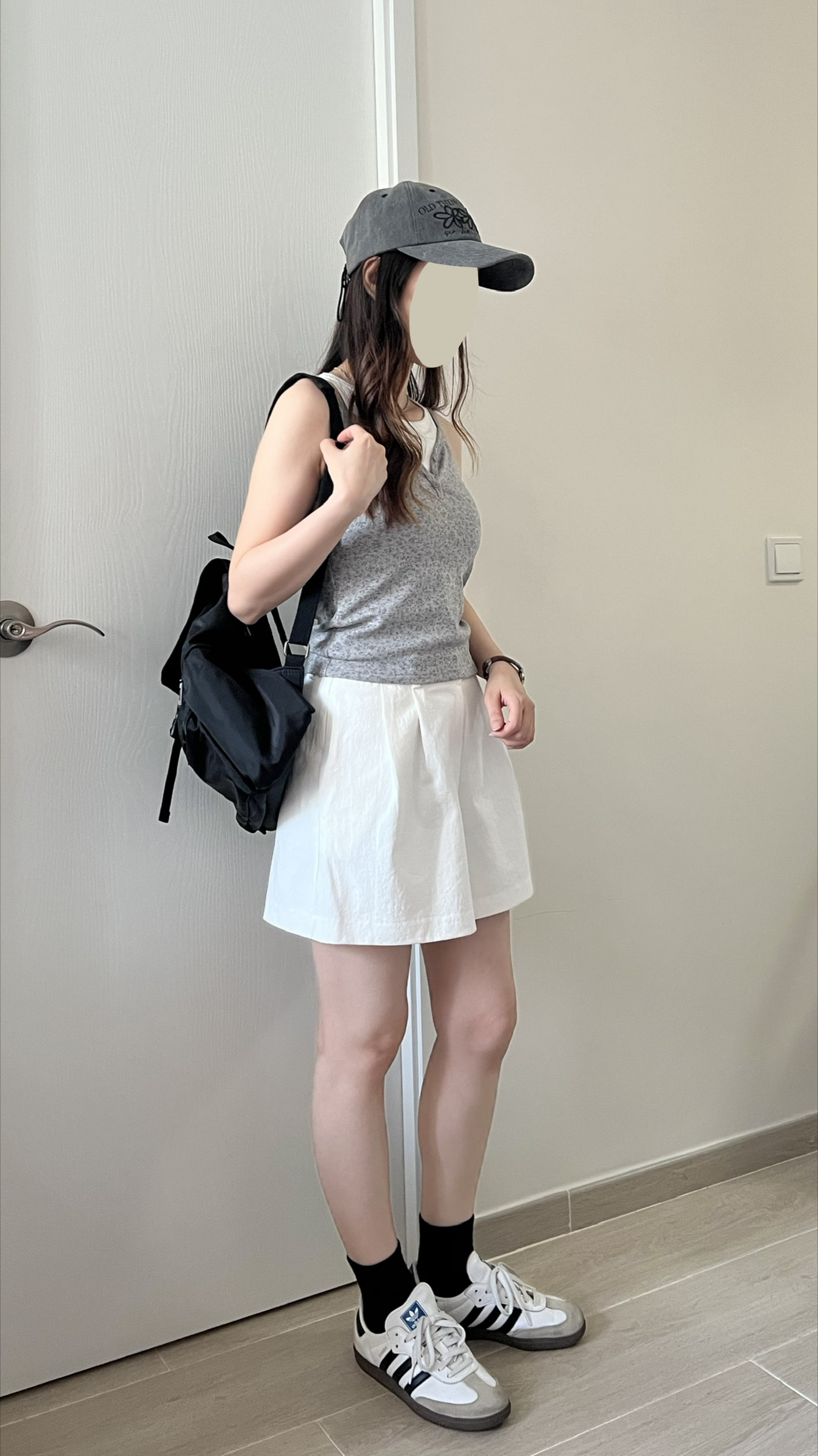 夏日清新碎花背心