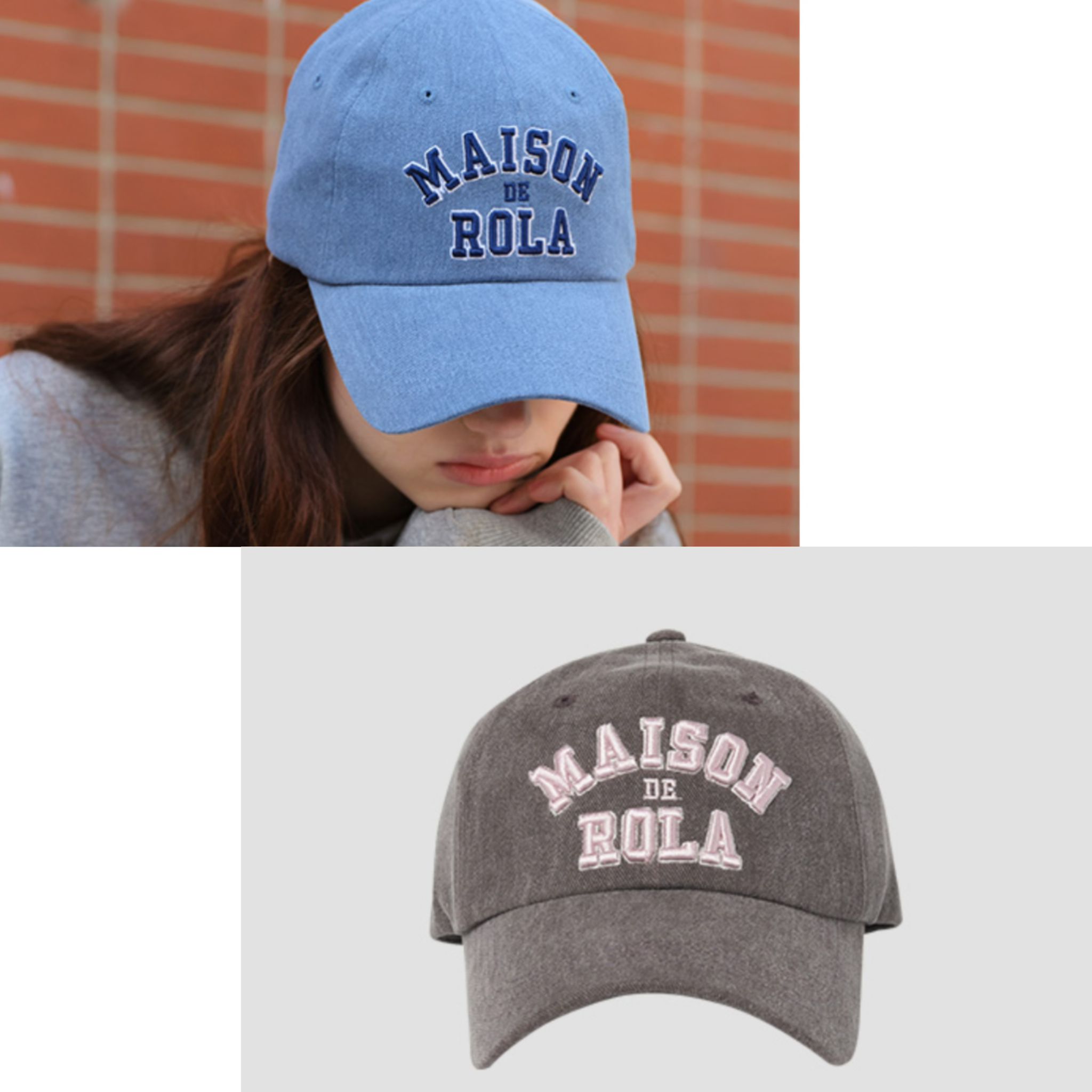 🎀Rolarola 🎀 Campus logo cap 🧢 原價49000won 獨家折扣優惠 / 