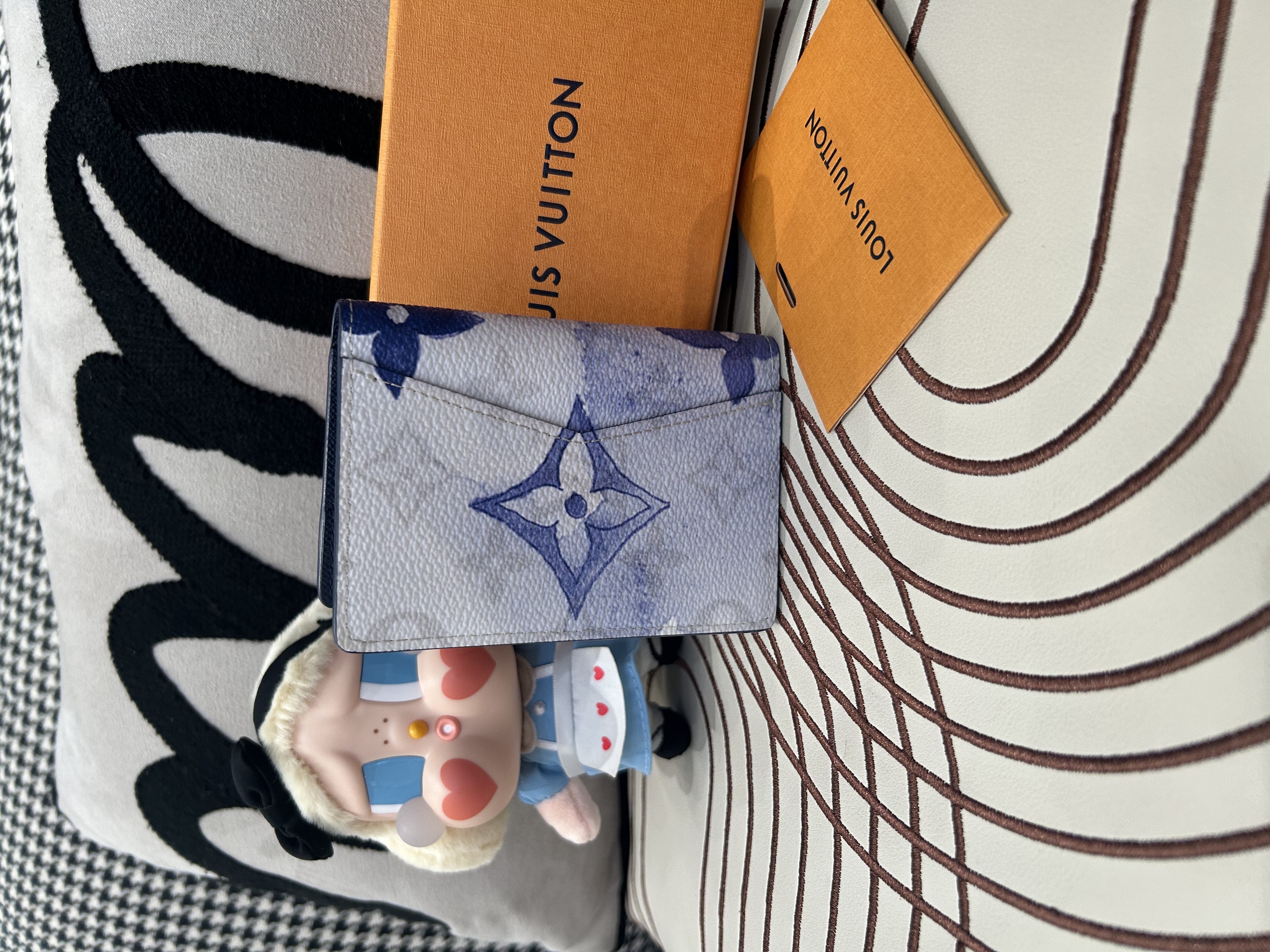 未使用品 Lv pocket organizer watercolor 限量色 M80455 100%Authentic,unused ✅dust bag✅box  