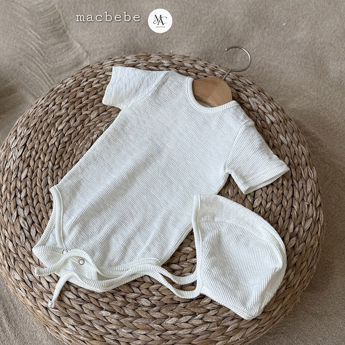 🇰🇷macbebe包屁+帽