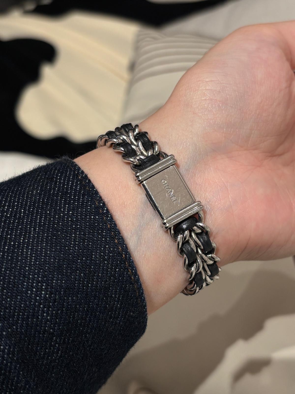 Chanel Première Iconic Chain Quartz Watch H0451 S size  100%Authentic, 95%New ✅證書