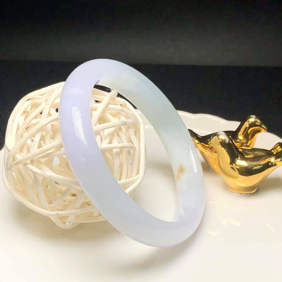 淡春彩糯化種福鐲52.6mm