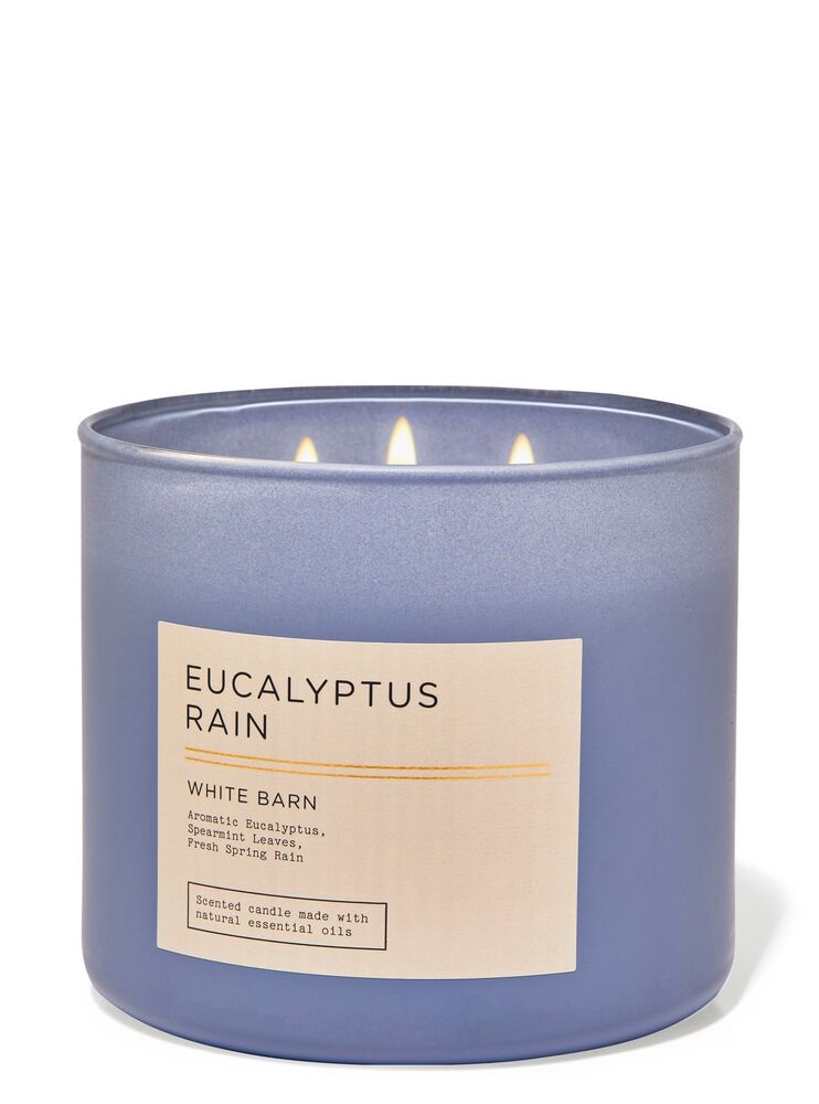 Eucalyptus Rain 3-Wick Candle