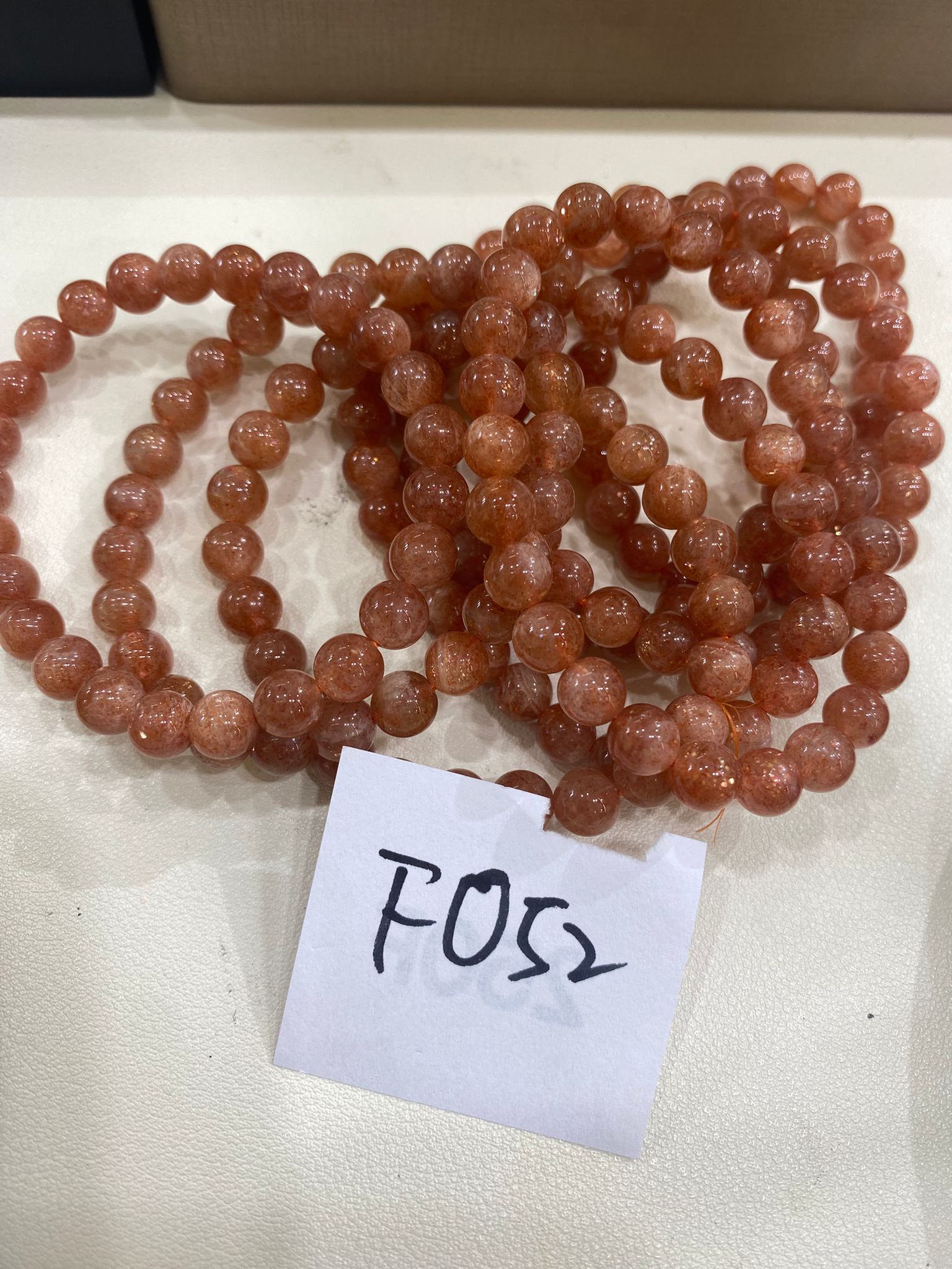 F052 金太陽石手串 7mm 