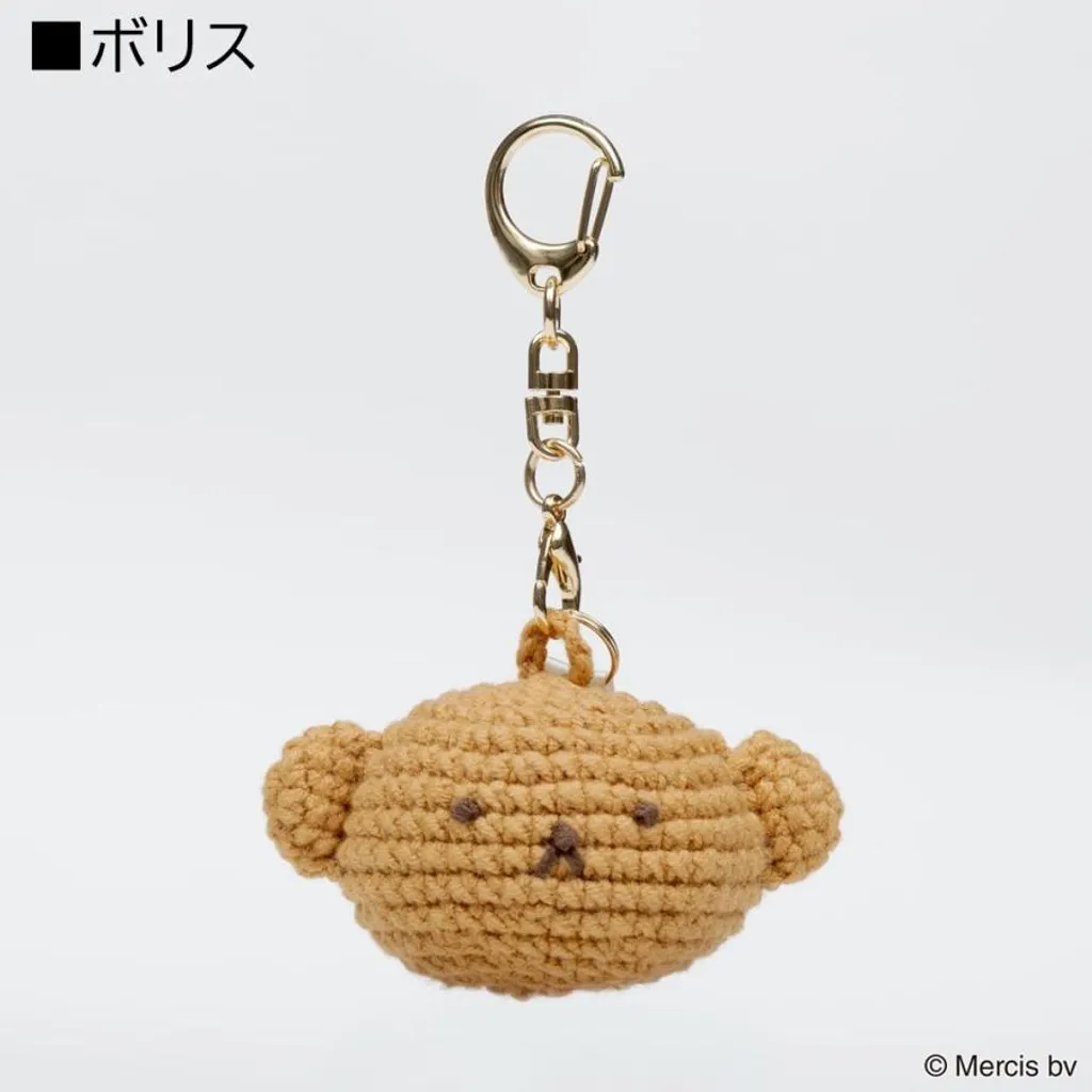 Miffy 大頭針織掛件 Boris 小熊