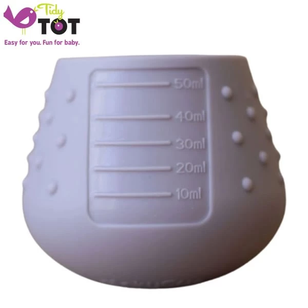 TIDY TOT 自動平衡開口學習杯 50ml - 玫瑰花園【建議4個月或以上】