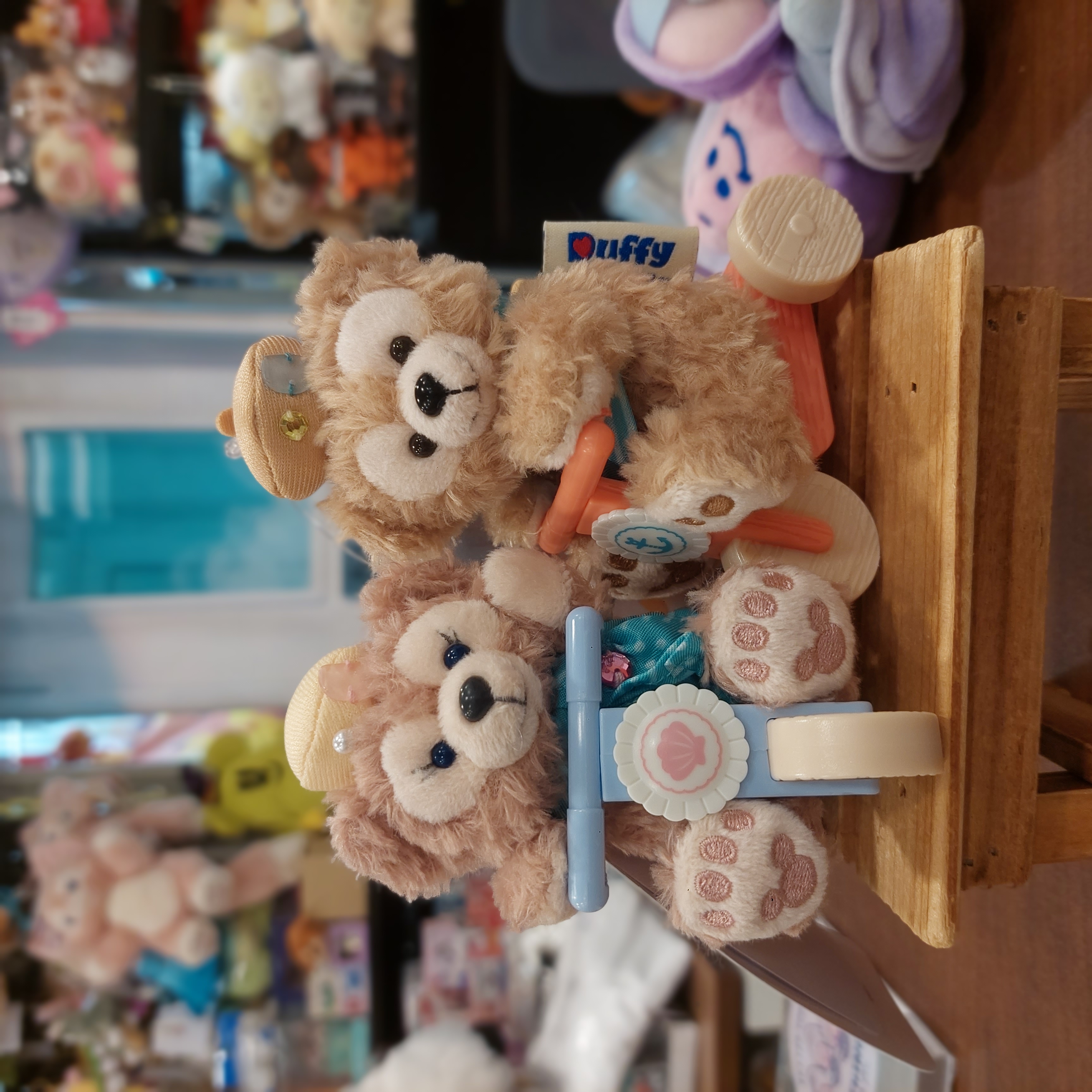 Disney Sea 限定 Duffy & ShellieMay 吊飾 Find your Beautiful Blues