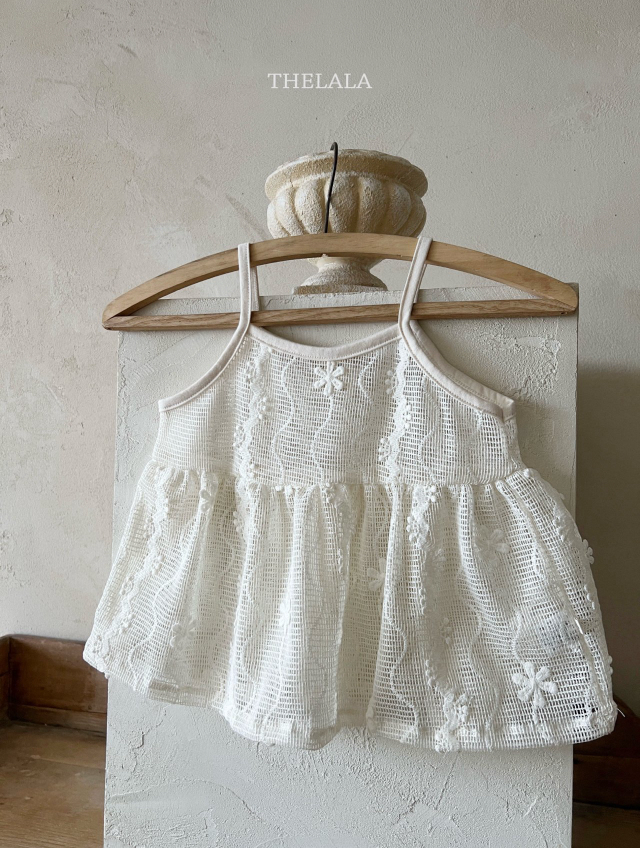 🌸預訂 韓國直送🌸🇰🇷THELALA親子款蕾絲吊帶胸衣吊帶連身裙