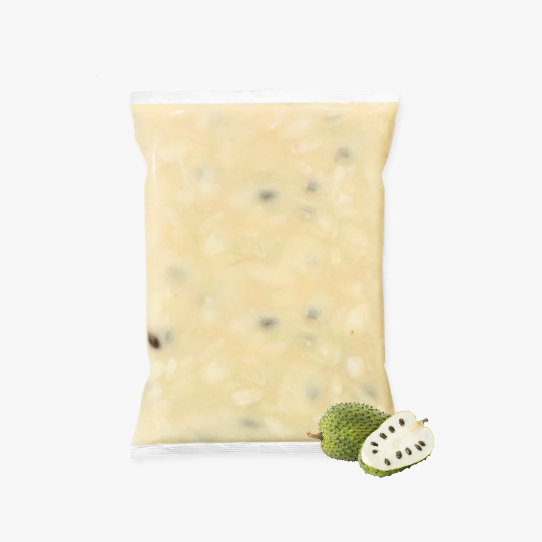Frozen Soursop with seed Pulp