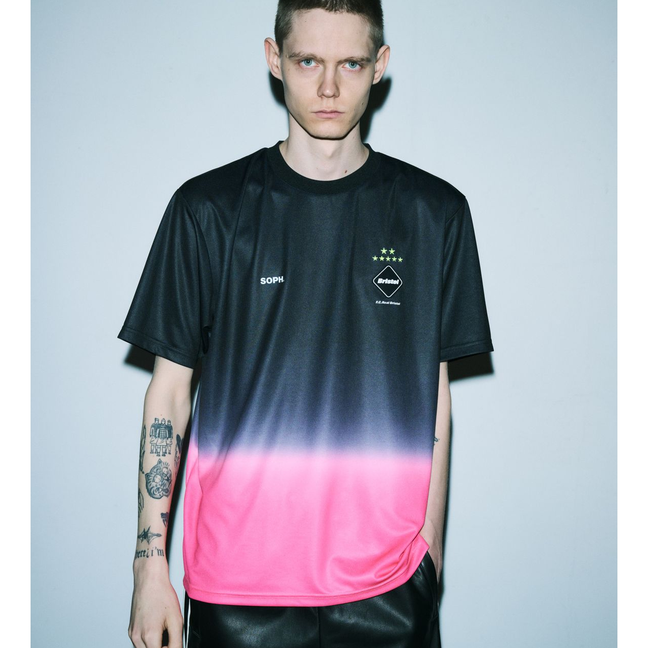 FCRB 23SS S/S GRADATION PRE MATCH TOP