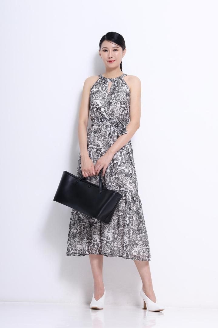 Cut in修身连身裙 2142