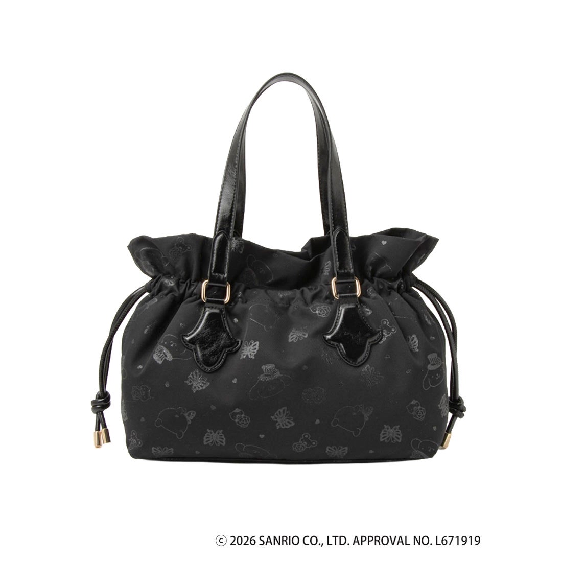🎀【預訂】Anna Sui x Pompompurin 抽繩手提包
