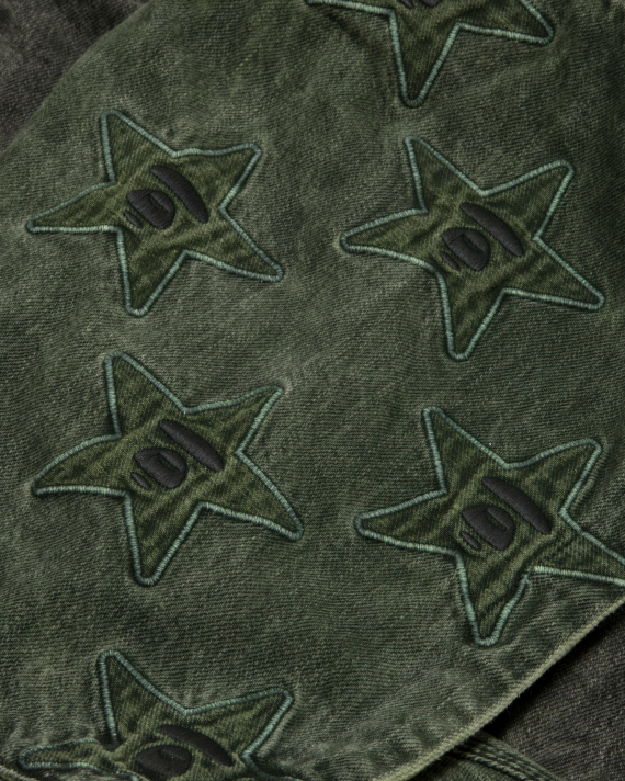 AAPE AAPEUNVS moonface hooded zip-up jacket (7775)