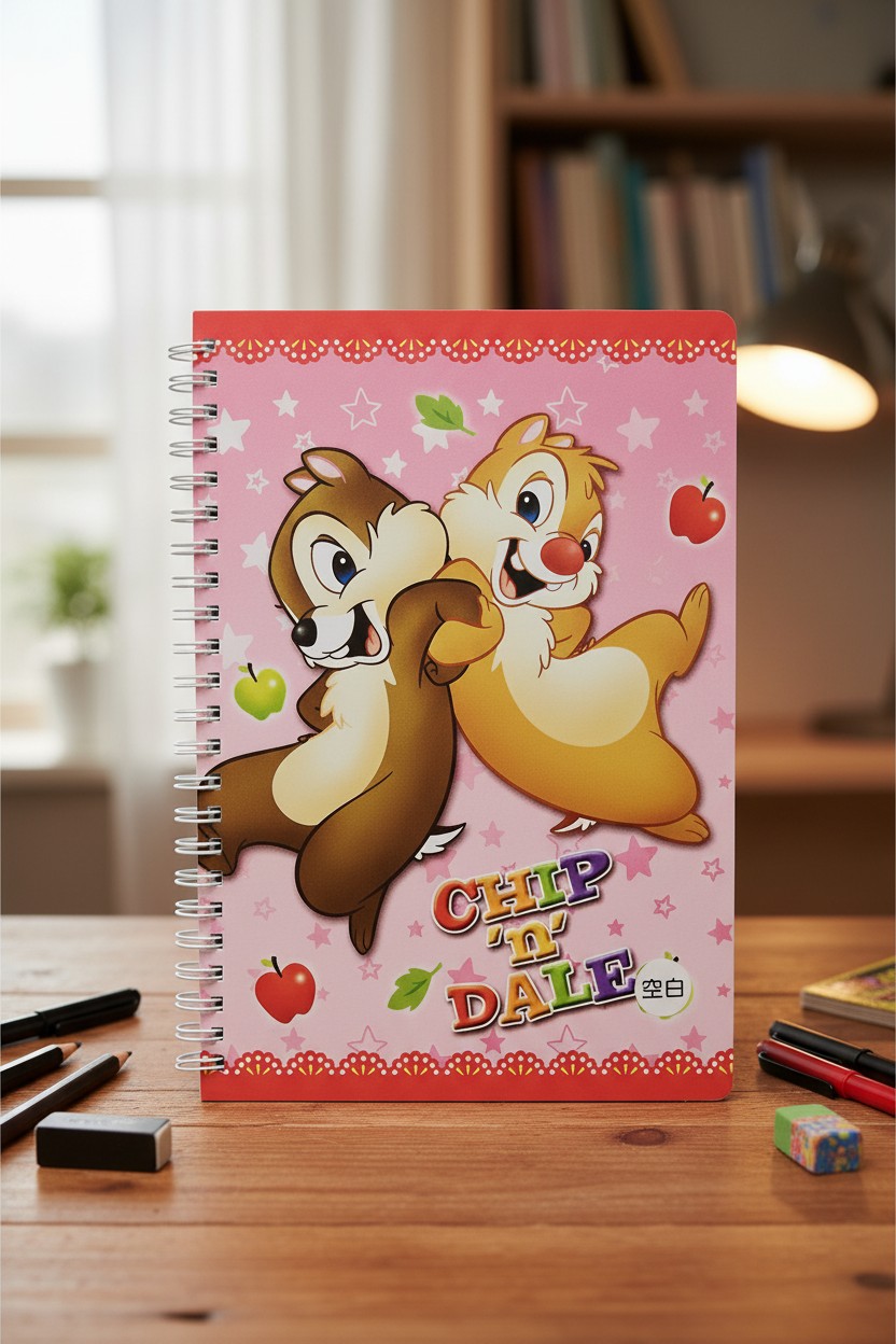 空白活頁筆記 Chip n Dale 鋼牙鼠  (KPNA-252A)