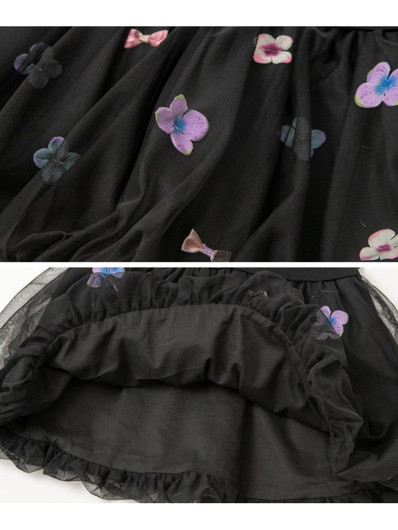 🆕【⭐訂購⭐】🌀 🇯🇵 日本直送 panpantutu 仙氣花朵 絲帶 氣球 連身裙［2款選］🌀[ELIA-0027][261005]
