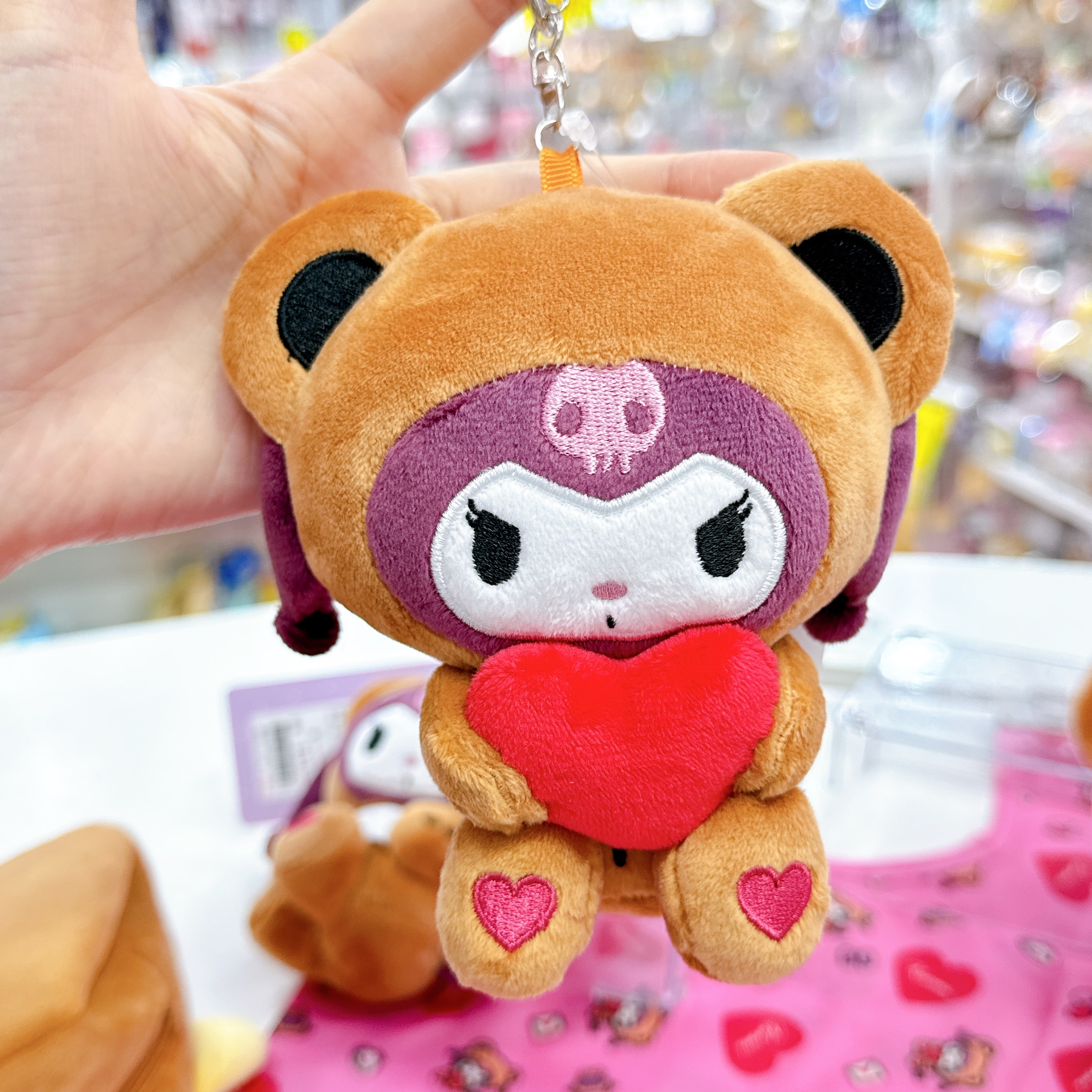 日本直送sanrio限定版熊仔系列環保袋/公仔掛飾/化妝袋