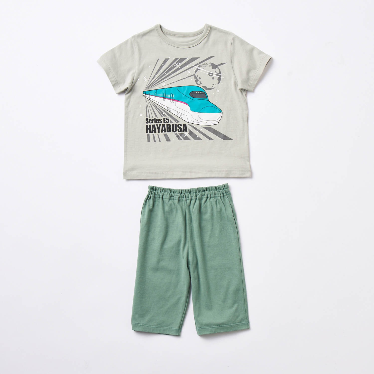 🆕【⭐訂購⭐】🇯🇵 日本直送 🌀#新幹線 高腰包腹 短袖家居服套裝[4款選]🌀 [ELCA-0134][260416]