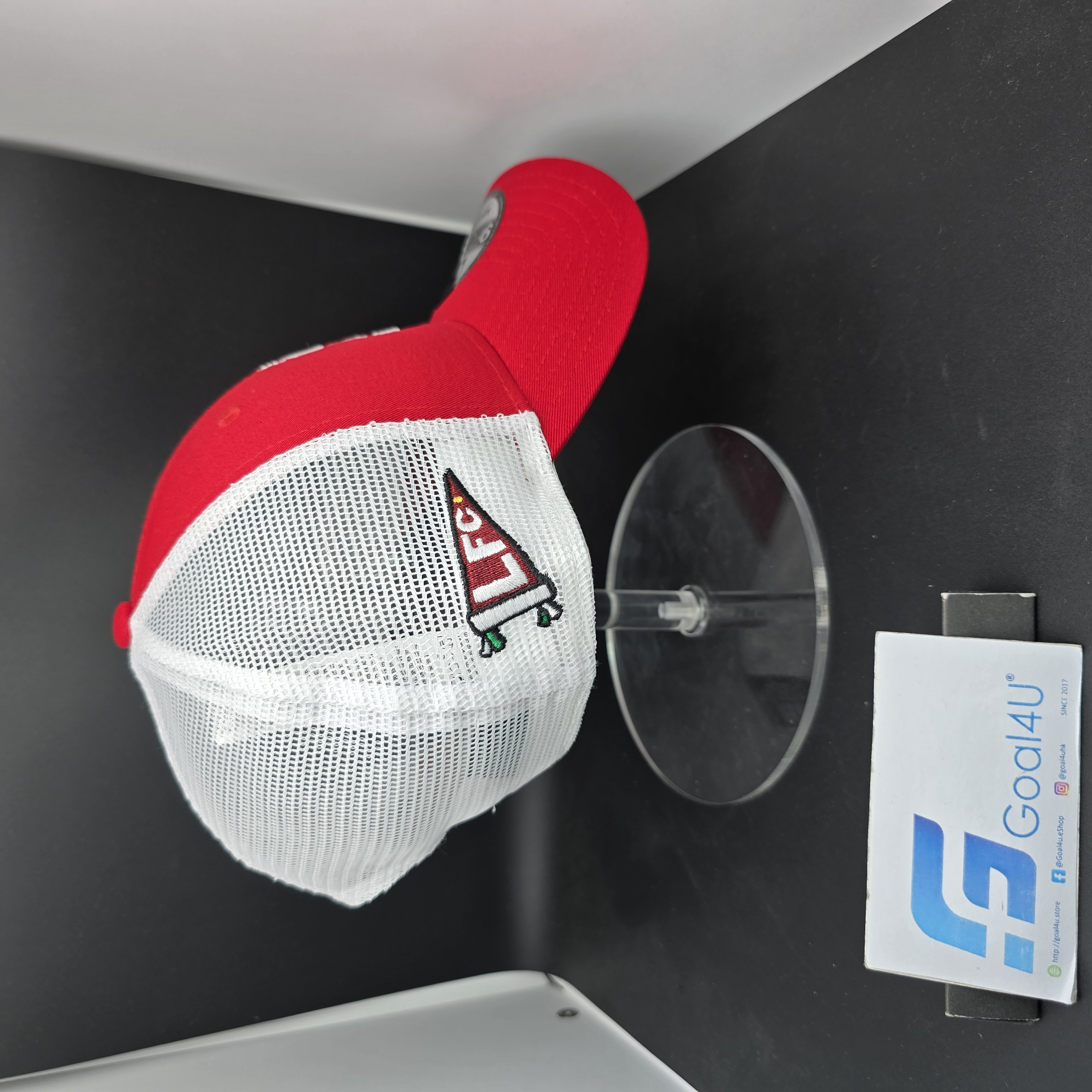 #現貨 🧢 New Era Liverpool 利物浦 9Forty Patch Mesh Trucker Cap 60852591