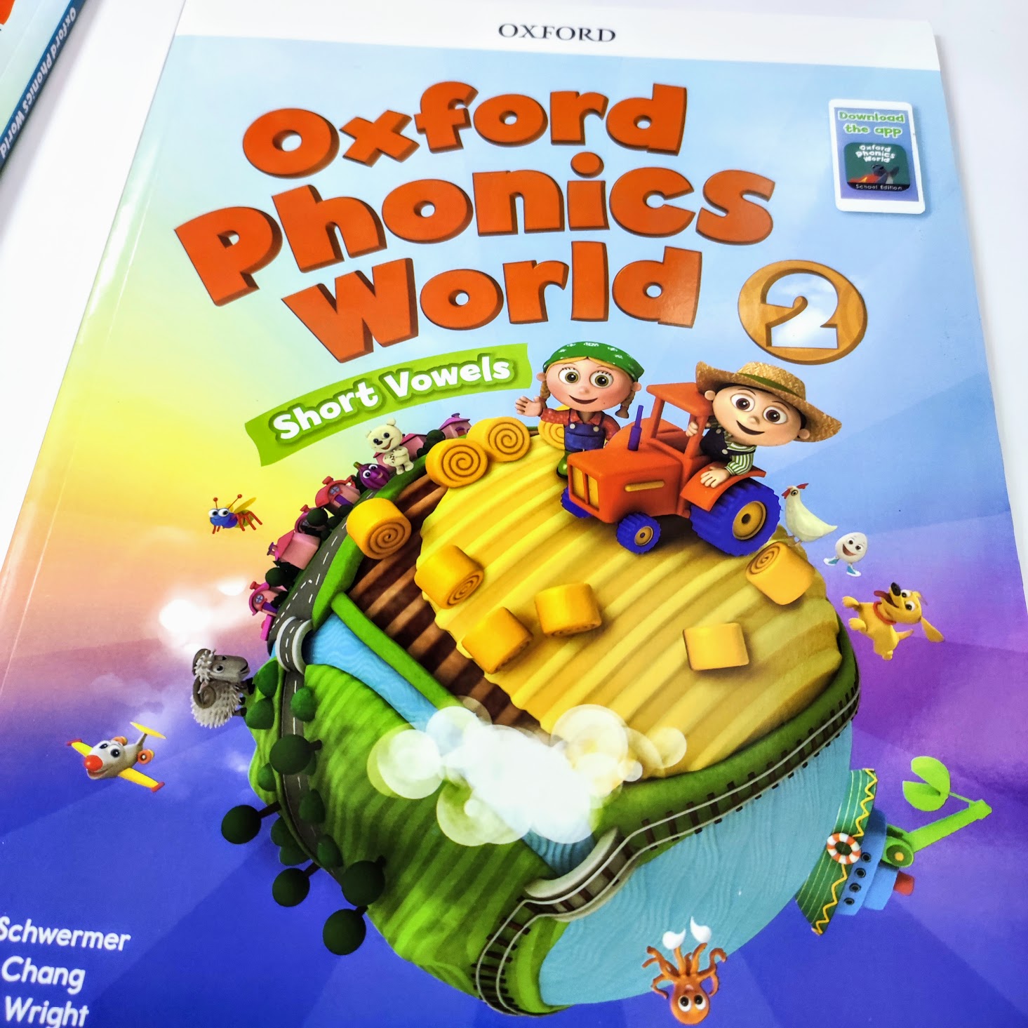 點讀Oxford Phonics World (Level 1-5) 牛津練習本一套10本 自然拼讀phonics字母發音教材  C26