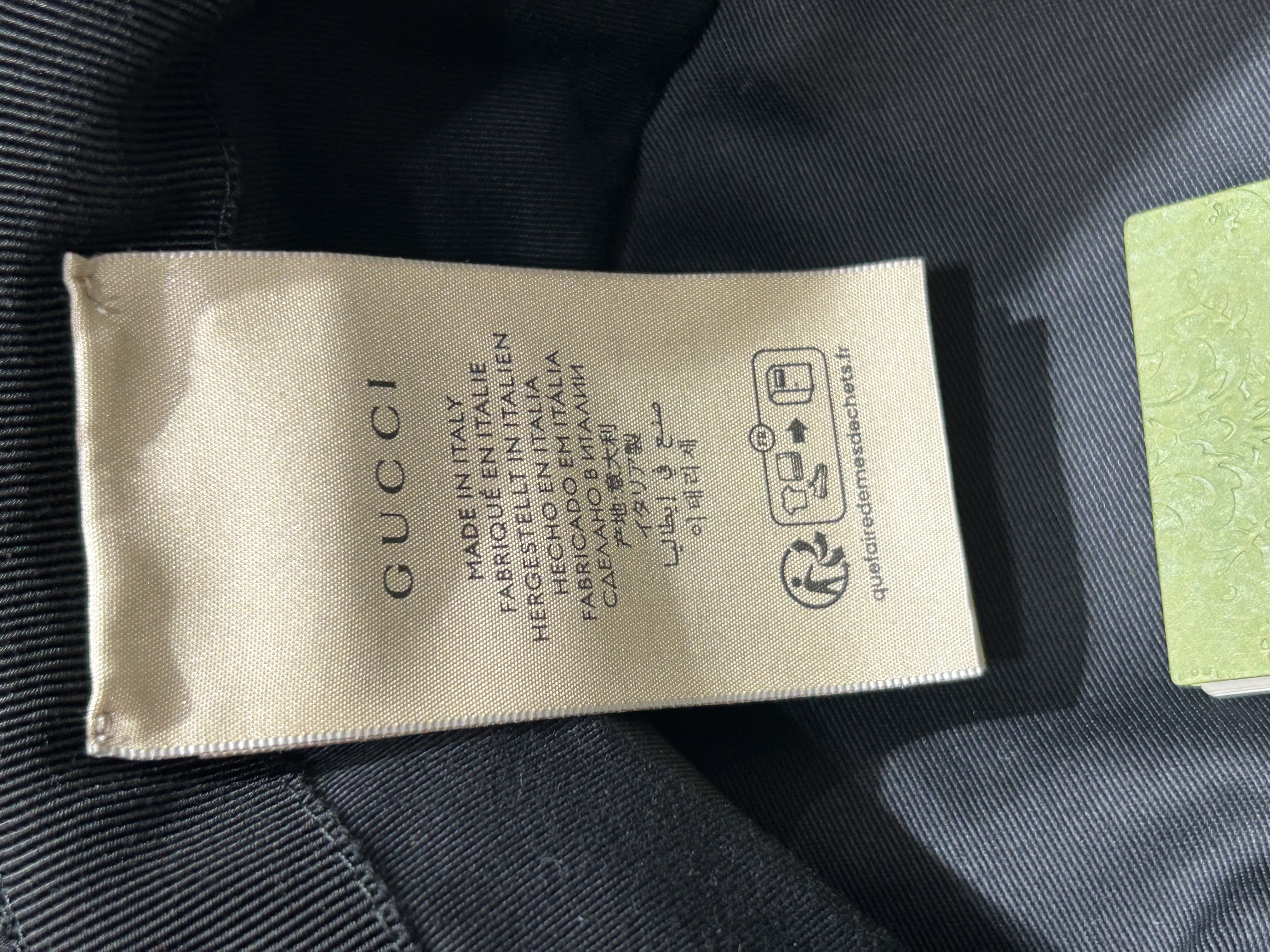 全新 Gucci bucket hat gg marmont nylon 100%Authentic ,100%new全新  ✅塵袋✅tap booklet