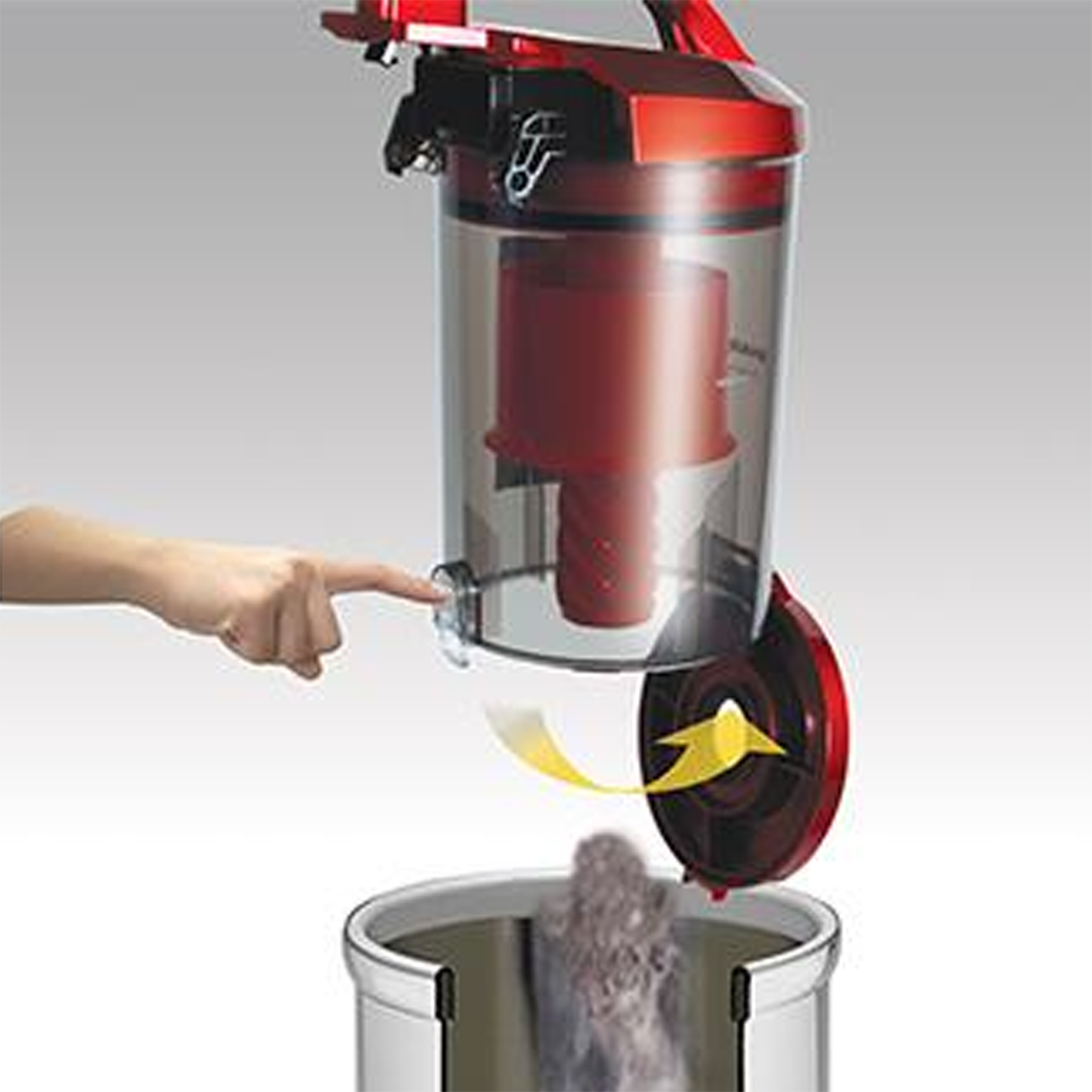 Sharp 1800W Bagless Vacuum Cleaner (ECC1819R)