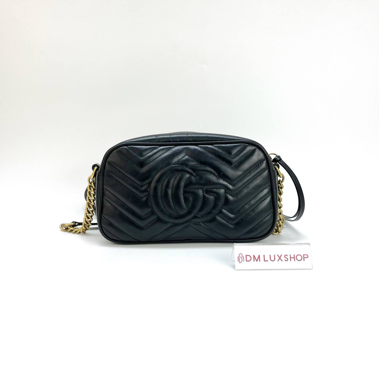 Gucci Marmont Camera Bag Black Small GHW