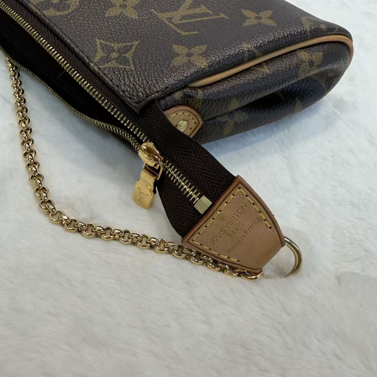 【經典永不過時復古感】LV路易威登 Pochette Eva麻將包