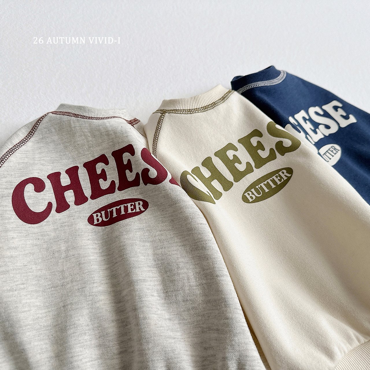 Vivid | Cheese stitch man to man
