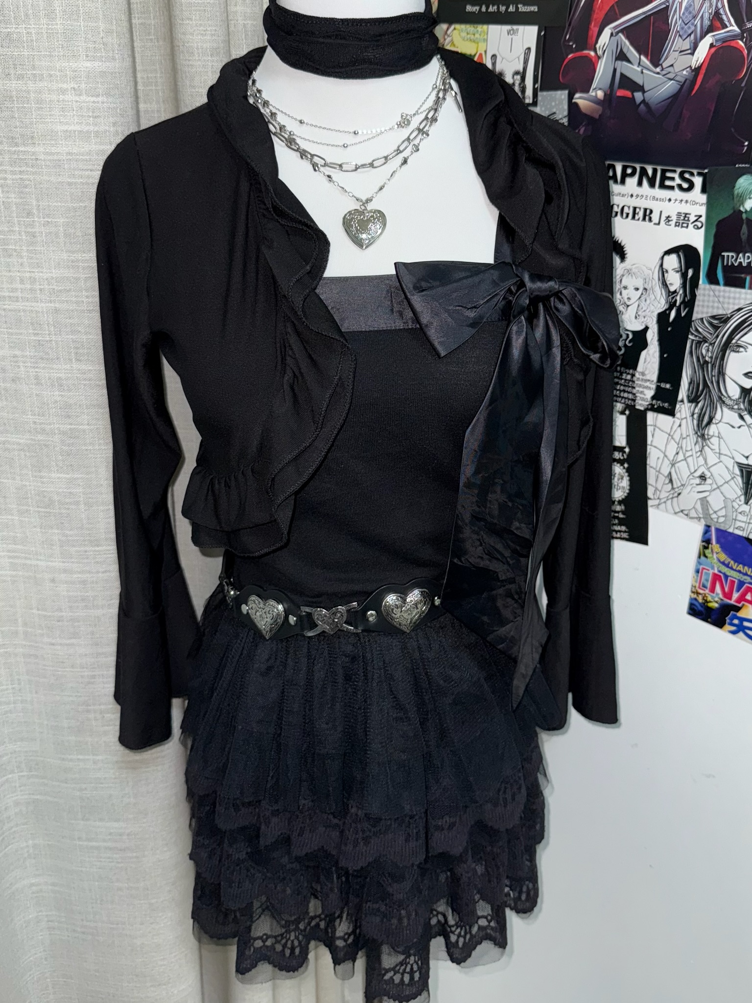 Coquette Gothic Nana 2p Top