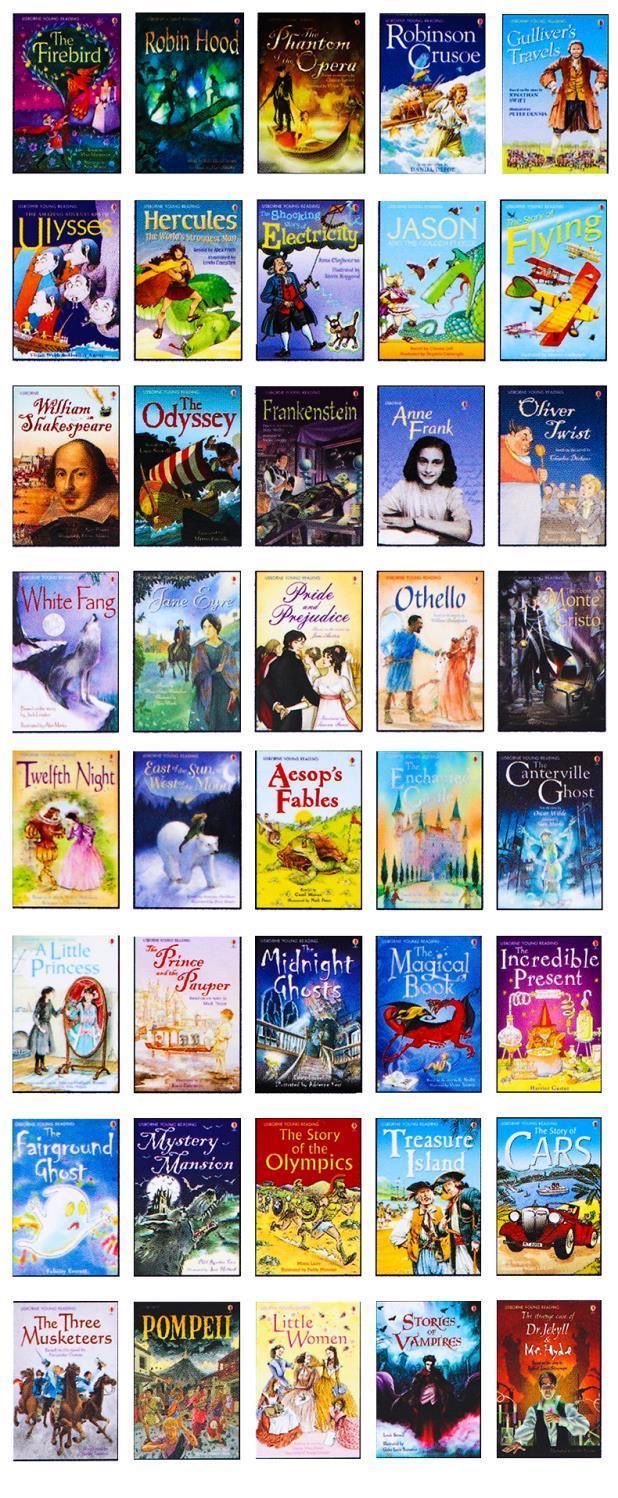 The Usborne Reading Collection for Confident Readers 我的第四個圖書館｜40 books｜點讀版