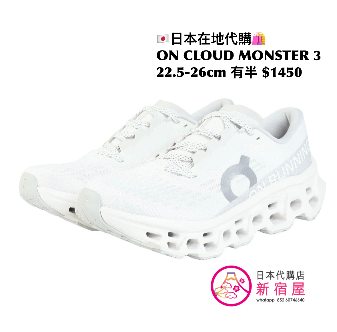 ON CLOUD MONSTER 3