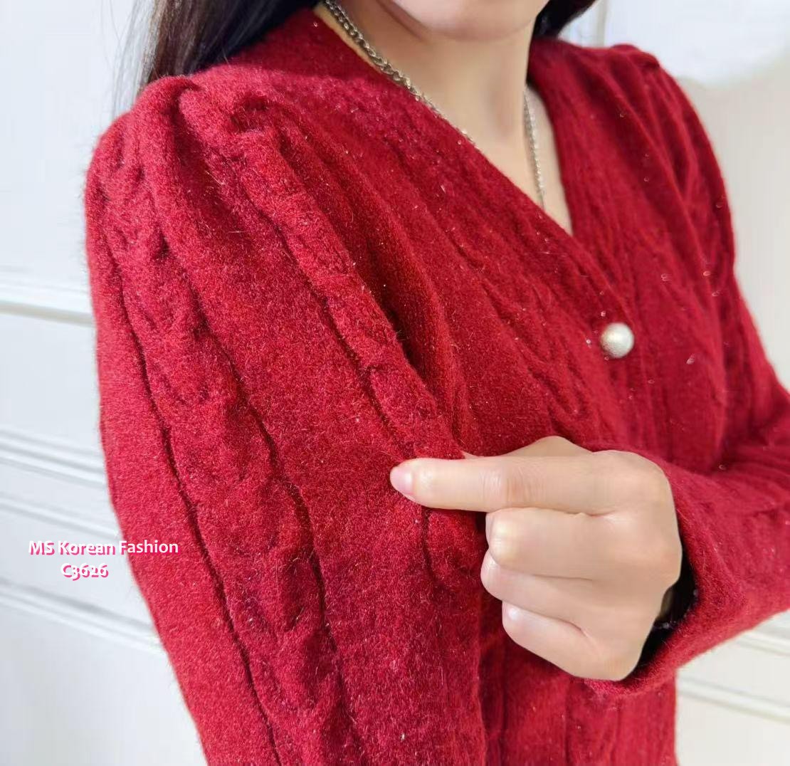 C3626 韓國🇰🇷V領修腰連身裙