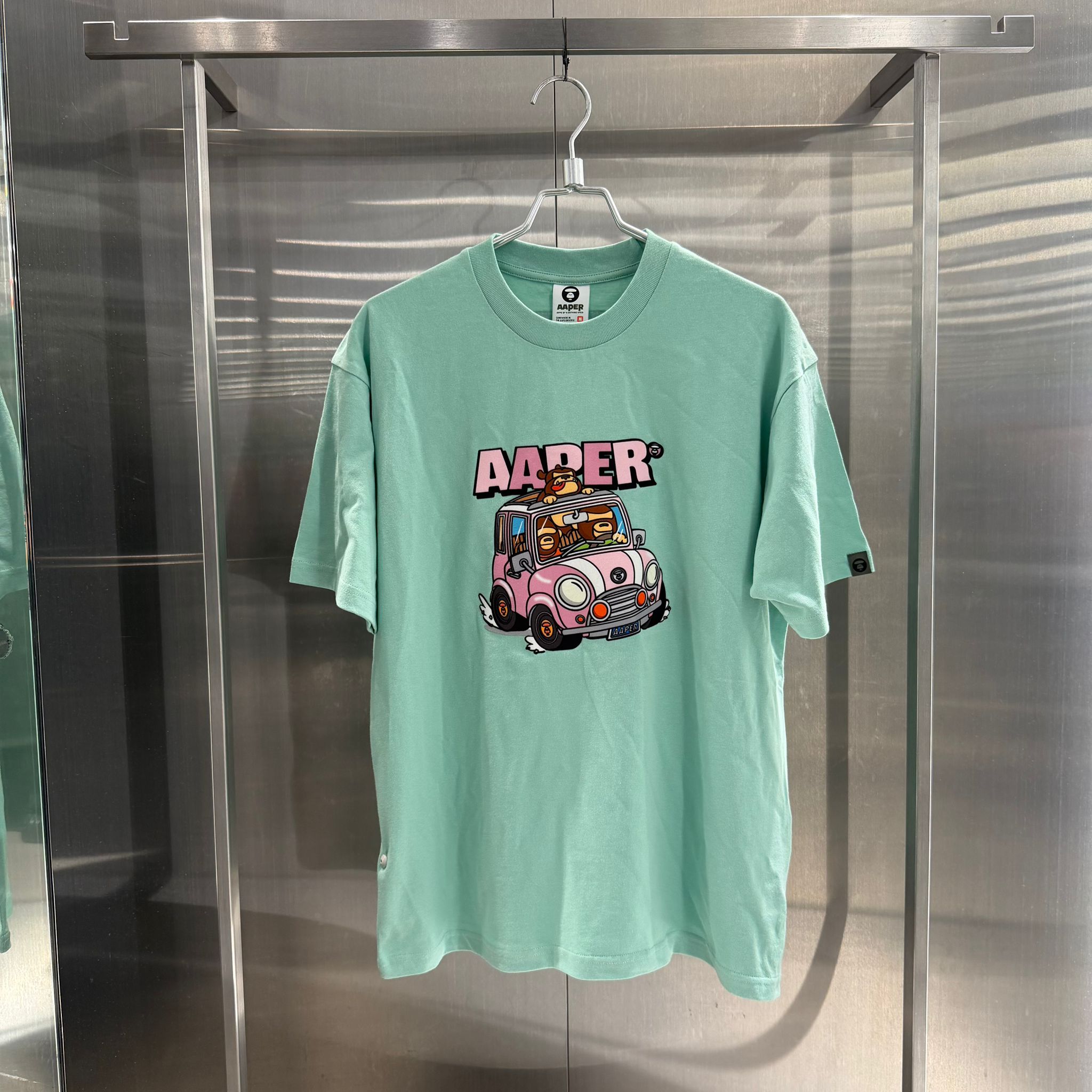 AAPE Relaxed fit AAPER graphic tee (1826) 寬鬆版